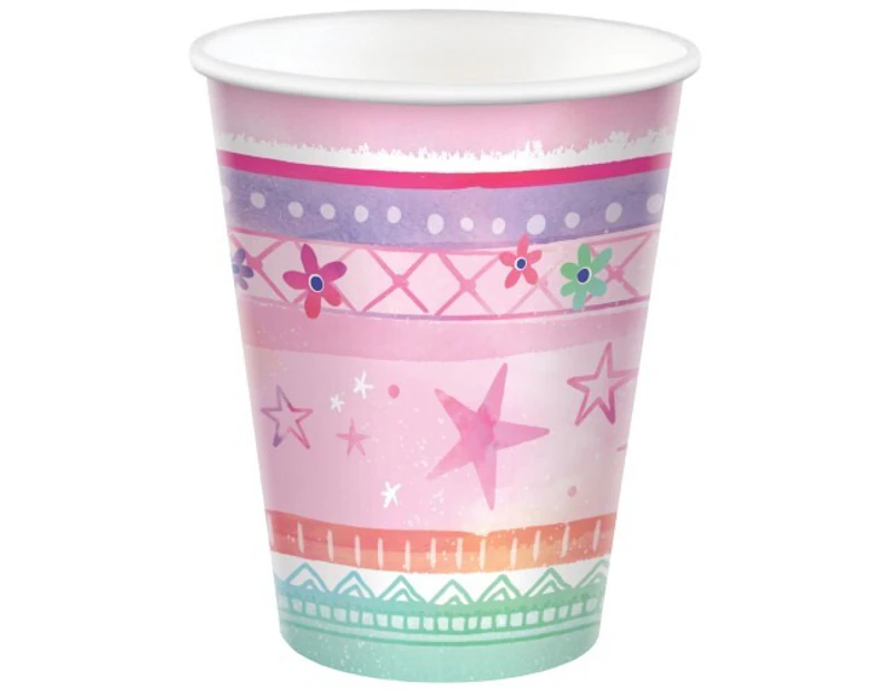 Girl-Chella Birthday 266ml Paper Cups Size: One Size