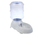 YES4PETS 3.8 L Gravity Pet Dog Cat Water Feeder Bowl Dispenser