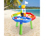 Kids Toy Beach Sand and Water Sandpit Outdoor Table Childrens Bath Play Toys