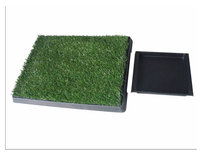 YES4PETS Indoor Dog Toilet Grass Potty Training Mat Loo Pad pad with 1 grass