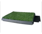 YES4PETS Indoor Dog Toilet Grass Potty Training Mat Loo Pad pad with 1 grass