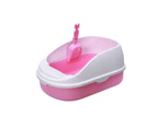 YES4PETS Medium Portable Cat Toilet Litter Box Tray with Scoop