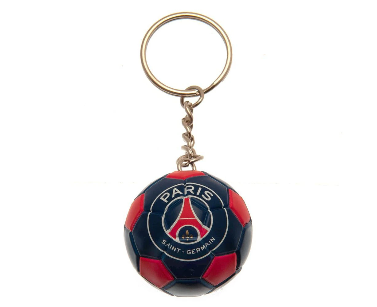 Paris Saint Germain FC Football Keyring