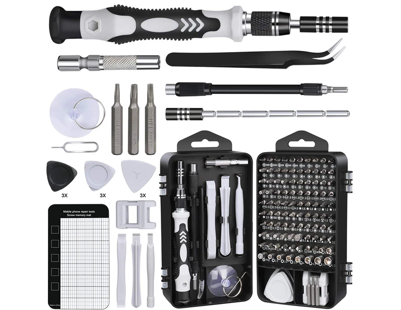 135 In 1 Precision Mechanic Screwdriver Tool Set and Opening Tool for IPhone, PC, Laptop, IPad, Tablet, Computer, MacBook