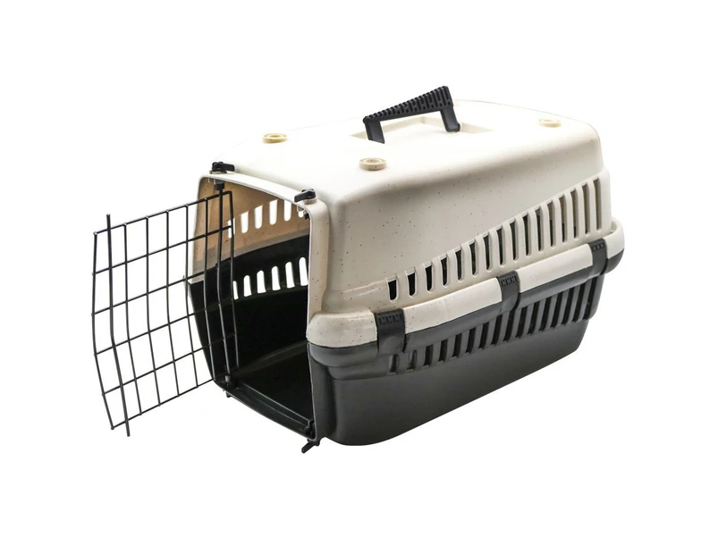 YES4PETS Small Portable Dog Crate Cat House Pet Carrier Travel Bag Cage