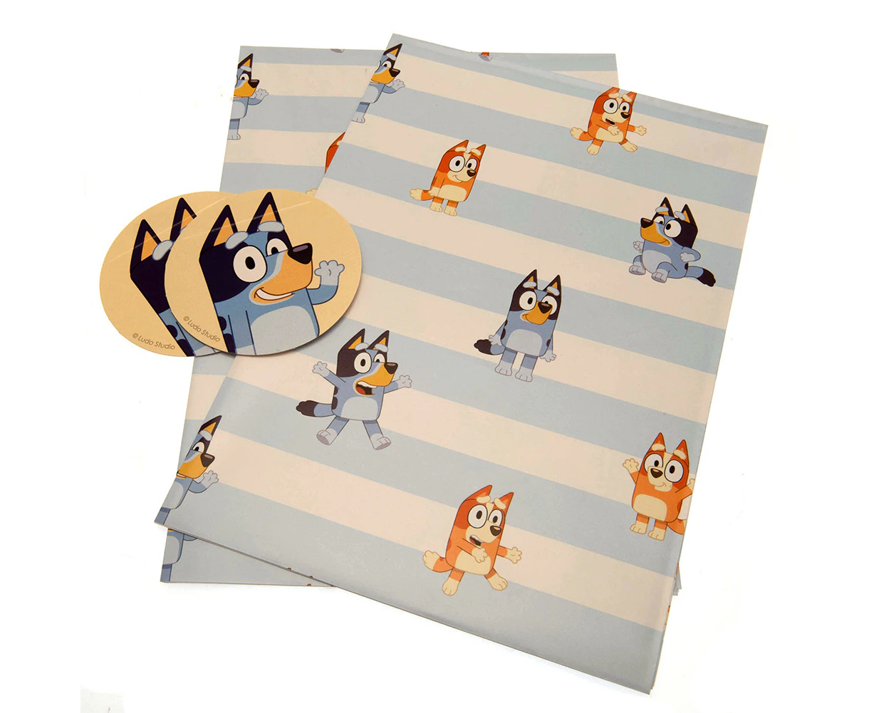 Bluey Gift Wrap