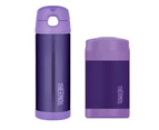 470ml Food Jar And Bottle Combo Purple