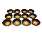 Daily Bake 7.5cm x 2xcm Non Stick Mini Quiche Pan Set of 12