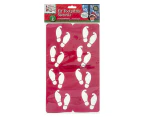 Elves Behaving Badly Elf Footprint Stencil 2 Pack