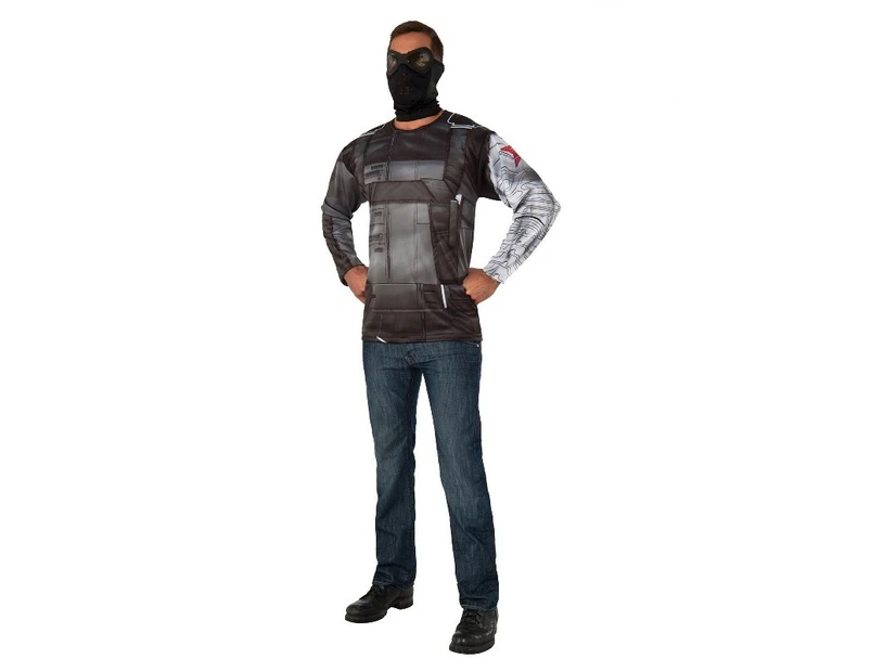 Winter Soldier Adult Costume Top Size: Standard