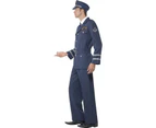 WW2 Air Force Captain Adult Costume Size: Medium