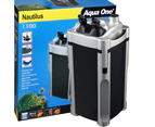 Aqua One Nautilus 1100 External Aquarium Canister Filter 1100lph with Media