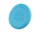 West Paw Zisc Flying Disc Fetch Dog Toy - Small - Blue