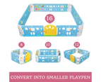 Baby Playpen With Door - Super Giant Interactive Play Room 2.3 x 2.3m