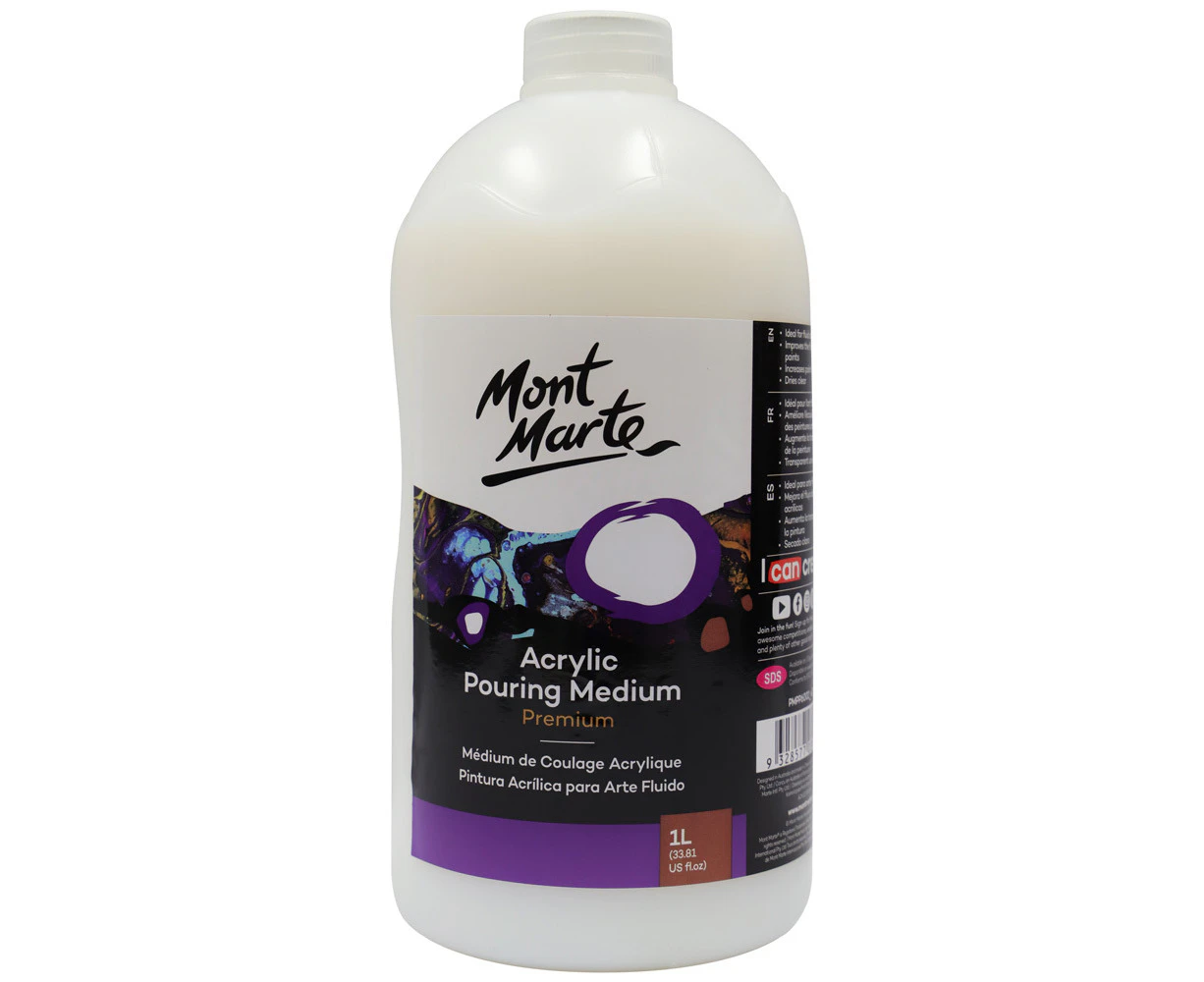 Mont Marte Acrylic Medium - Pouring Medium 1L