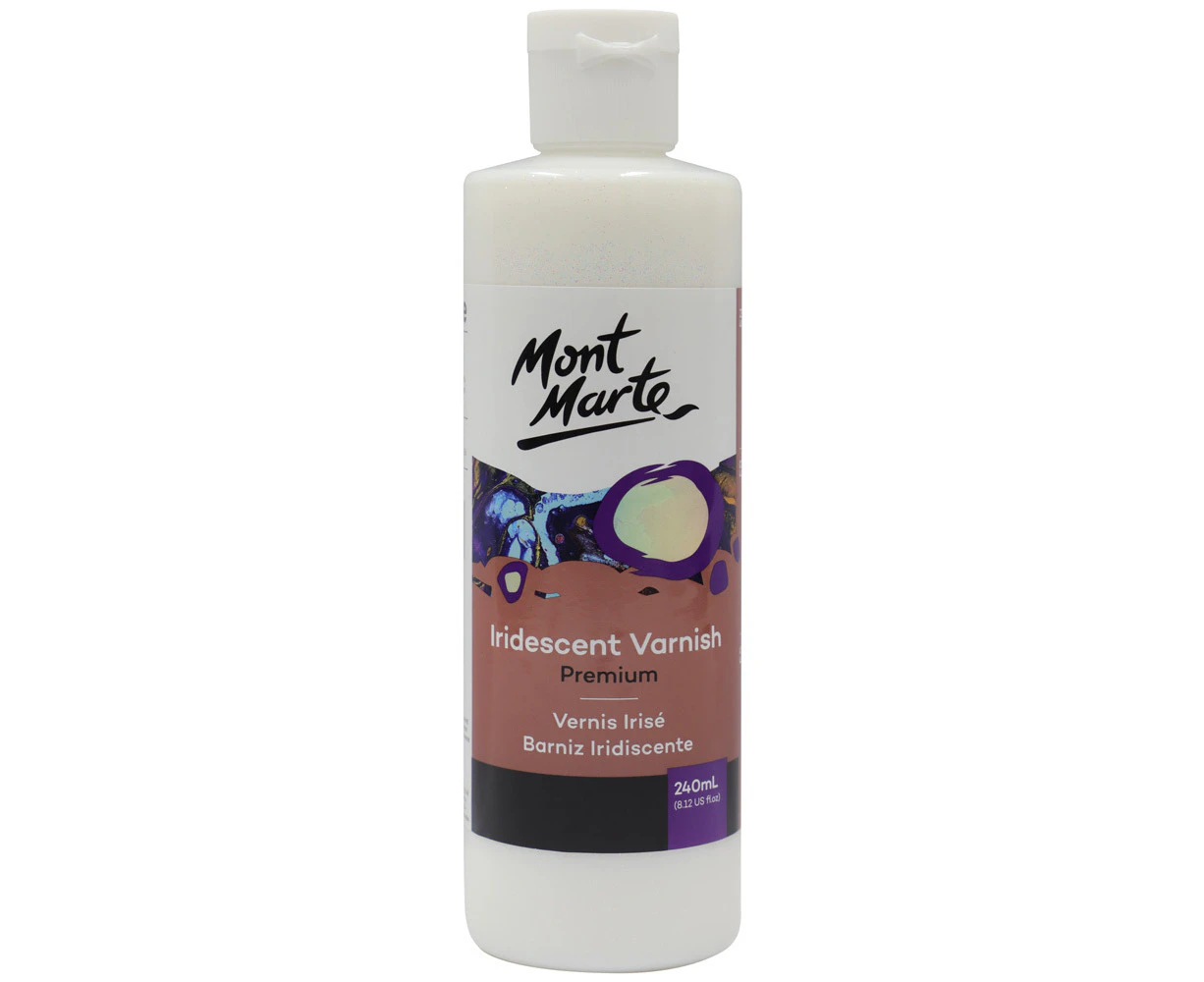 Mont Marte Acrylic Medium - Iridescent Varnish 240ml