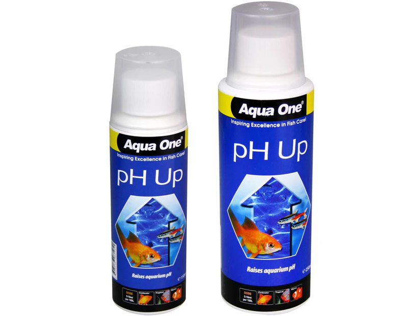 Aqua One Aquarium Fish PH Up Alkaline Increaser Water Conditioner Liquid 150ml