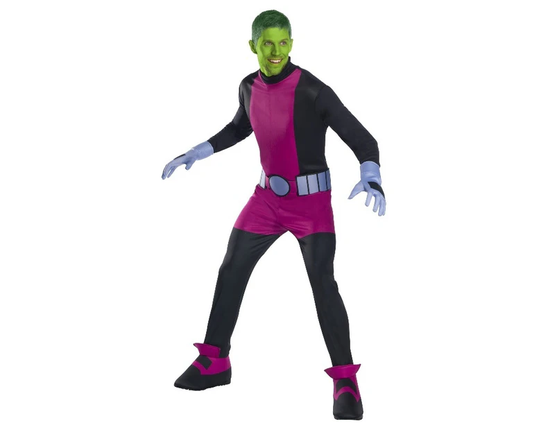 Teen Titan Beast Boy Adult Costume Size: Medium