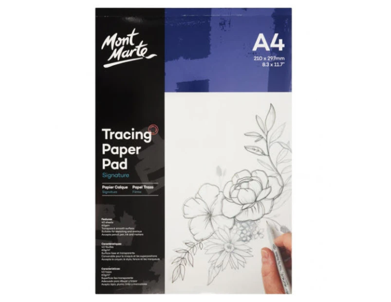 Mont Marte Sketch Pad 150gsm A4, 25 Sheets