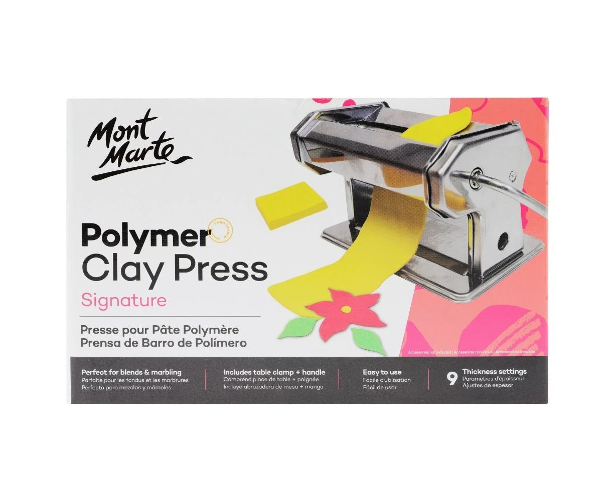 Mont Marte Sculpting - Polymer Clay Press - Rolling / Conditioning Machine