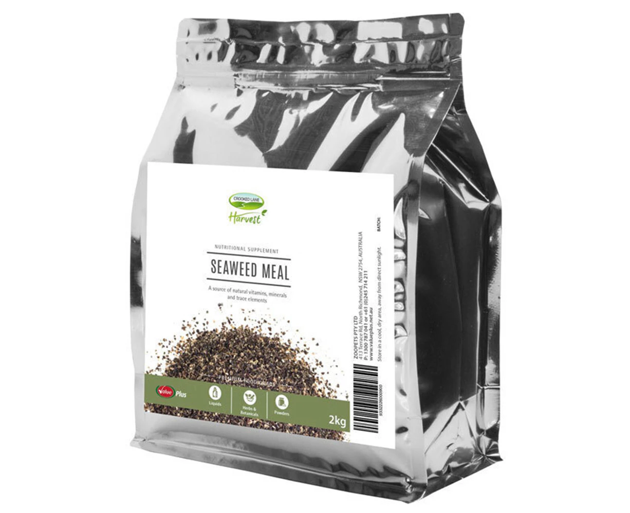 Crooked Lane Harvest Seaweed Meal Herbal Supplement Pets Soil 2kg