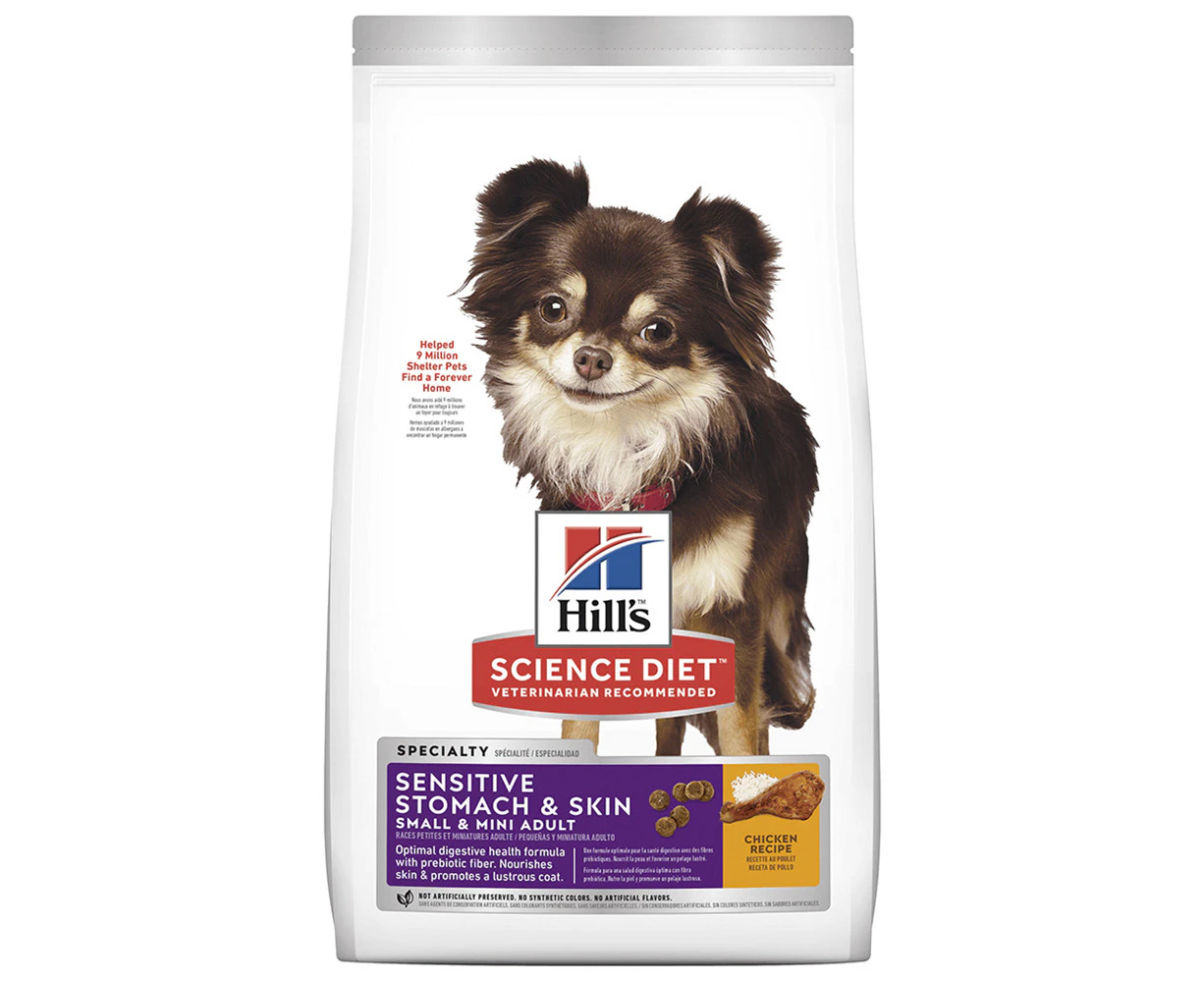 Hills Adult Small & Mini Sensitive Stomach & Skin Dry Dog Food Chicken 1.8kg