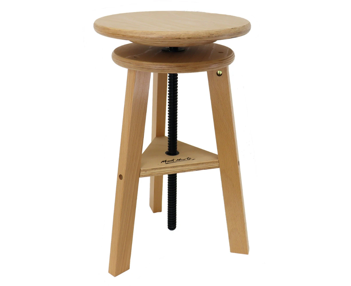 Mont Marte Signature Easel Stool - Beech Wood