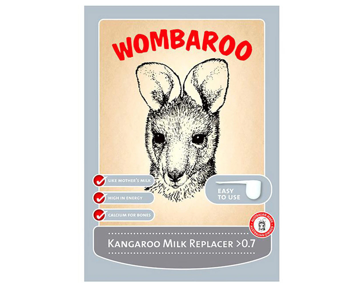 Kangaroo Milk Replacer (0.7) 250 Gram (Wombaroo) Roo Marsupial Milk