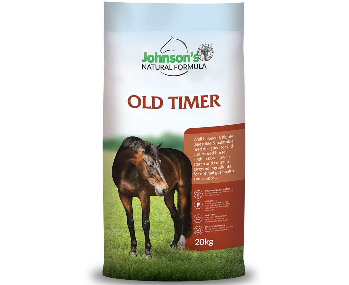 Johnsons Old Timer Old Horse Feed Formula 20kg