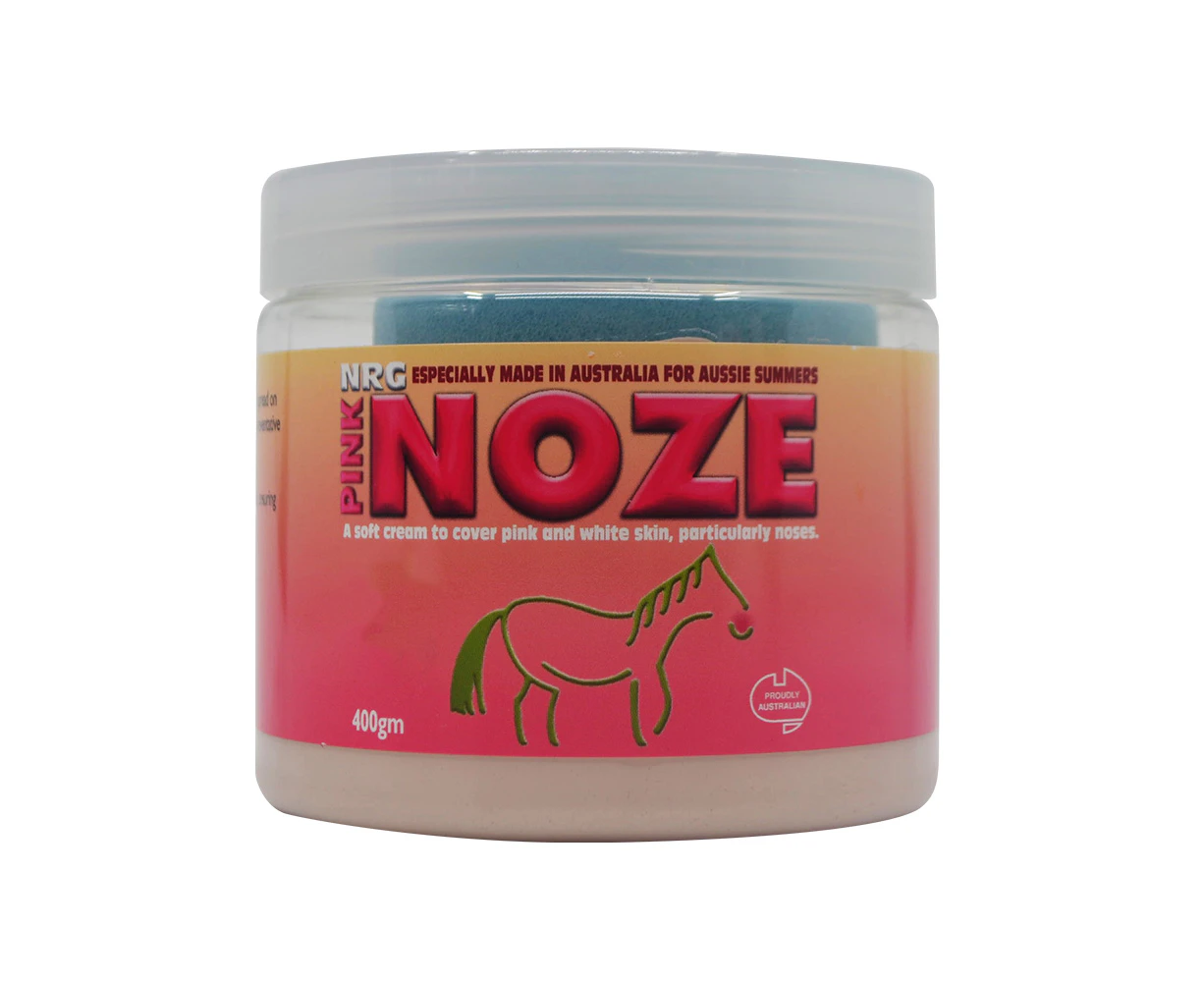 NRG Pink Noze Horse Sun Protection Soft Cream 400g