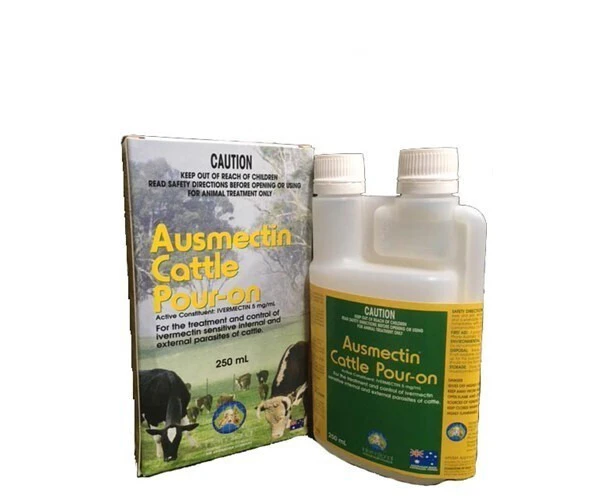 IAH Ausmectin Cattle Pour On Treatment 250ml