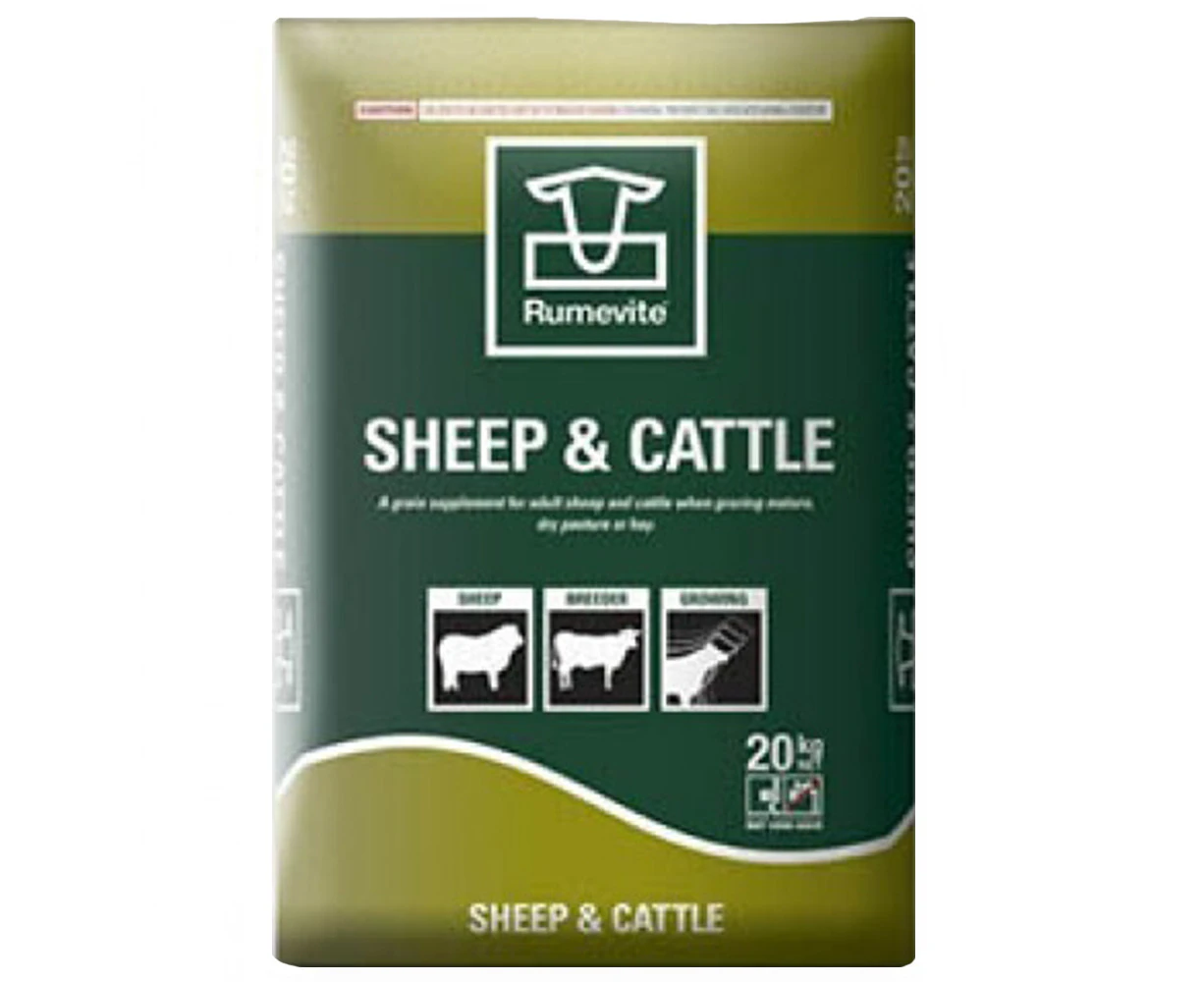 Barastoc Rumevite Sheep & Cattle Drought Ration Feeds Cubes 20kg