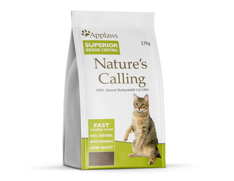 Applaws Natures Calling Cat Litter Odour Control 2.7kg