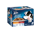 Felix As Good As It Look Doubly Delicious Wet Cat Food Meat Selections 12 x 85g