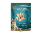 Applaws Natural Cat Food Tuna With Anchovy & Seaweed Pouch 70g 16 Pack