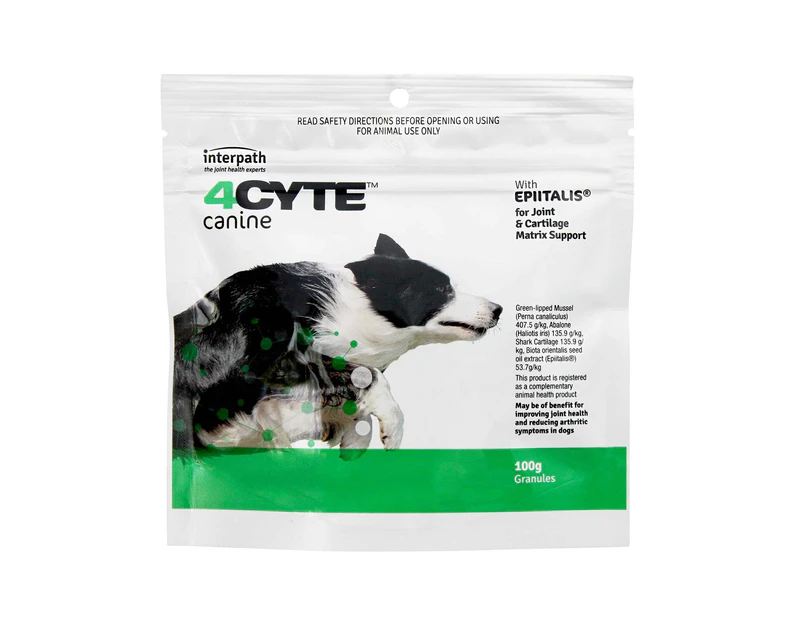 4Cyte Canine Granules Dog Joint Supplement 100g