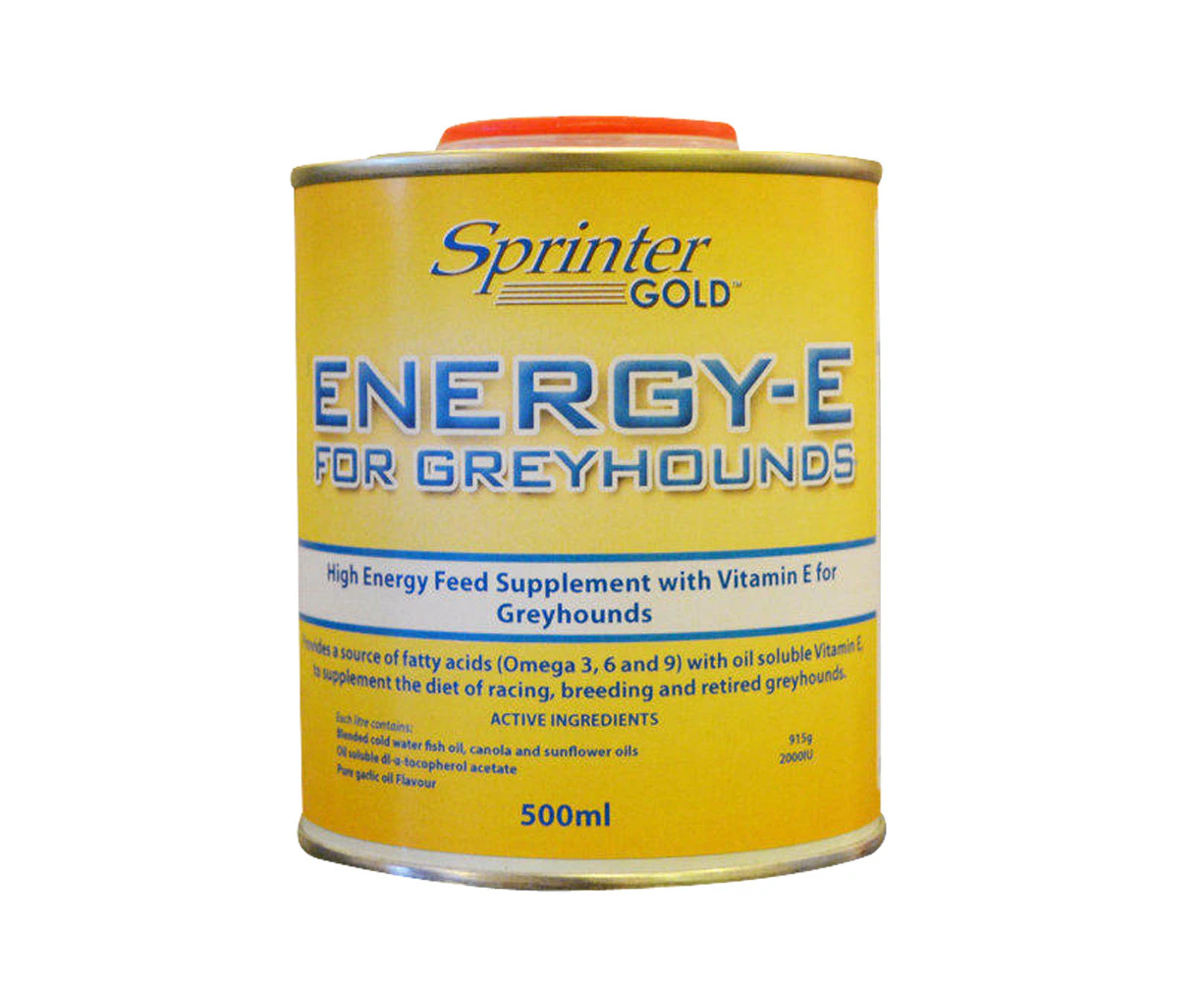 Sprinter Gold Energy E Oil High Energy Greyhound Supplement 500ml