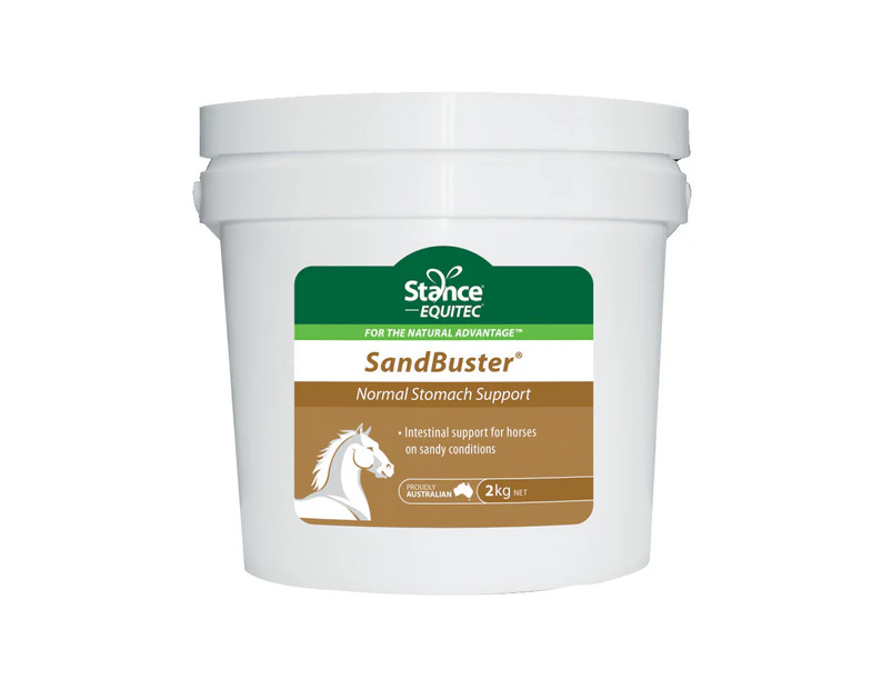 Stance Equitec Sand Buster Normal Stomach Support Horse Supplement 2kg