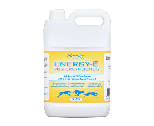 Sprinter Gold Energy E Oil High Energy Greyhound Supplement 5L