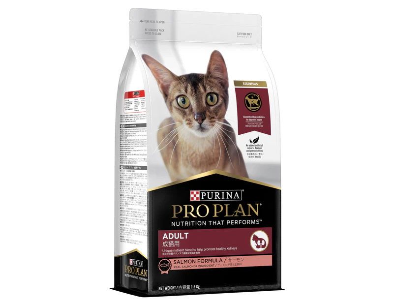 Pro Plan Adult Dry Cat Food Salmon Formula 1.5kg