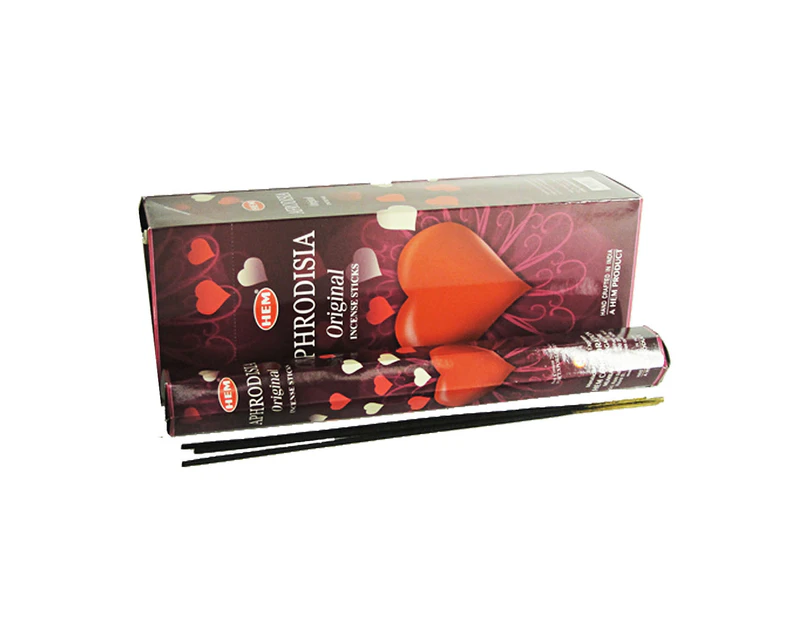 120 Aphrodisia Incense Sticks Bulk Pack, HEM, Zen Aromatherapy, 6 Boxes of 20 Sticks