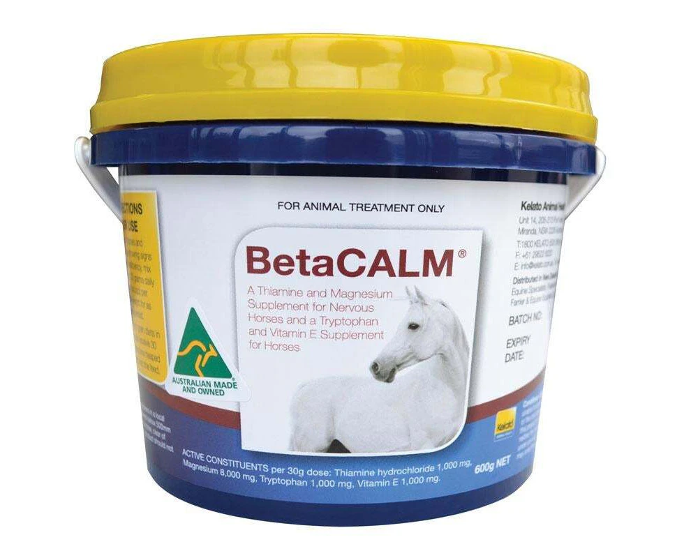 Kelato Betacalm Calming Supplement Powder for Horses 600g