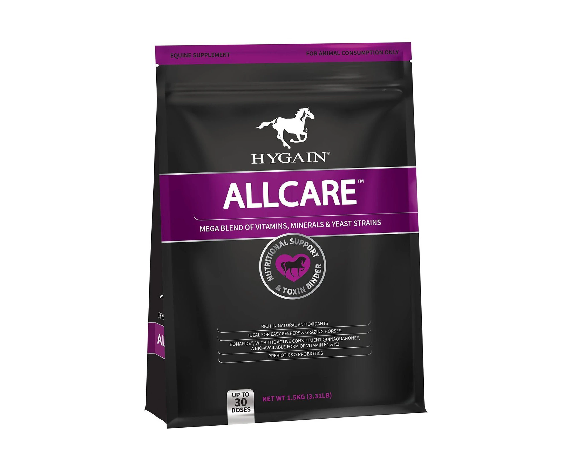 Hygain Allcare Horses & Ponies Nutritional Support & Toxin Binder 1.5kg