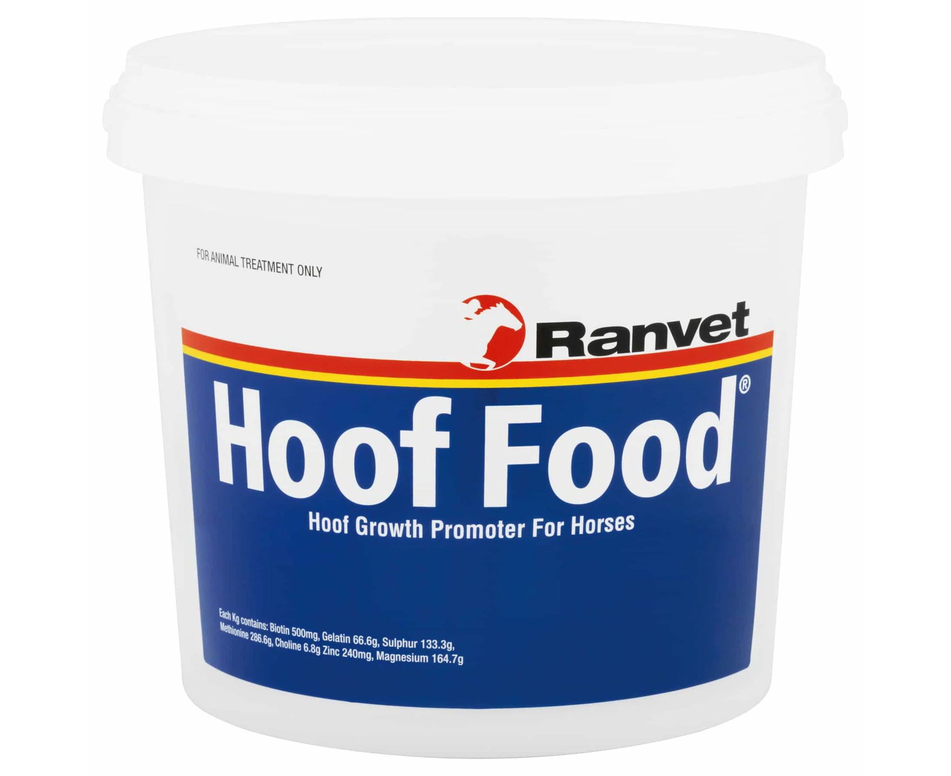 Ranvet Hoof Food Horses Growth Promoter Palatable Powder 5kg