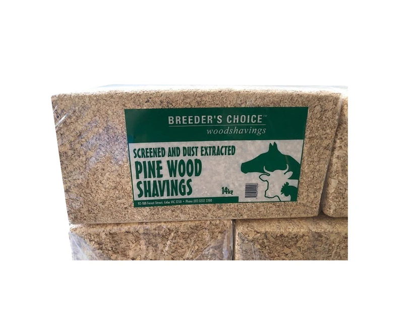 Breeders Choice Wood Shavings Pet Bedding Small 14kg