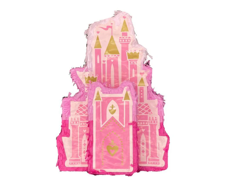 Disney Princess Once Upon A Time 3D Castle Shaped Empty Pinata