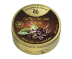 Cavendish and Harvey Deluxe Coffee Drops 175g Tin Sweets Candy Lollies