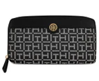 Tommy Hilfiger Gretta Z Wallet - Black/White