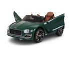 12V Licensed Bentley Kids Ride on Car - Green