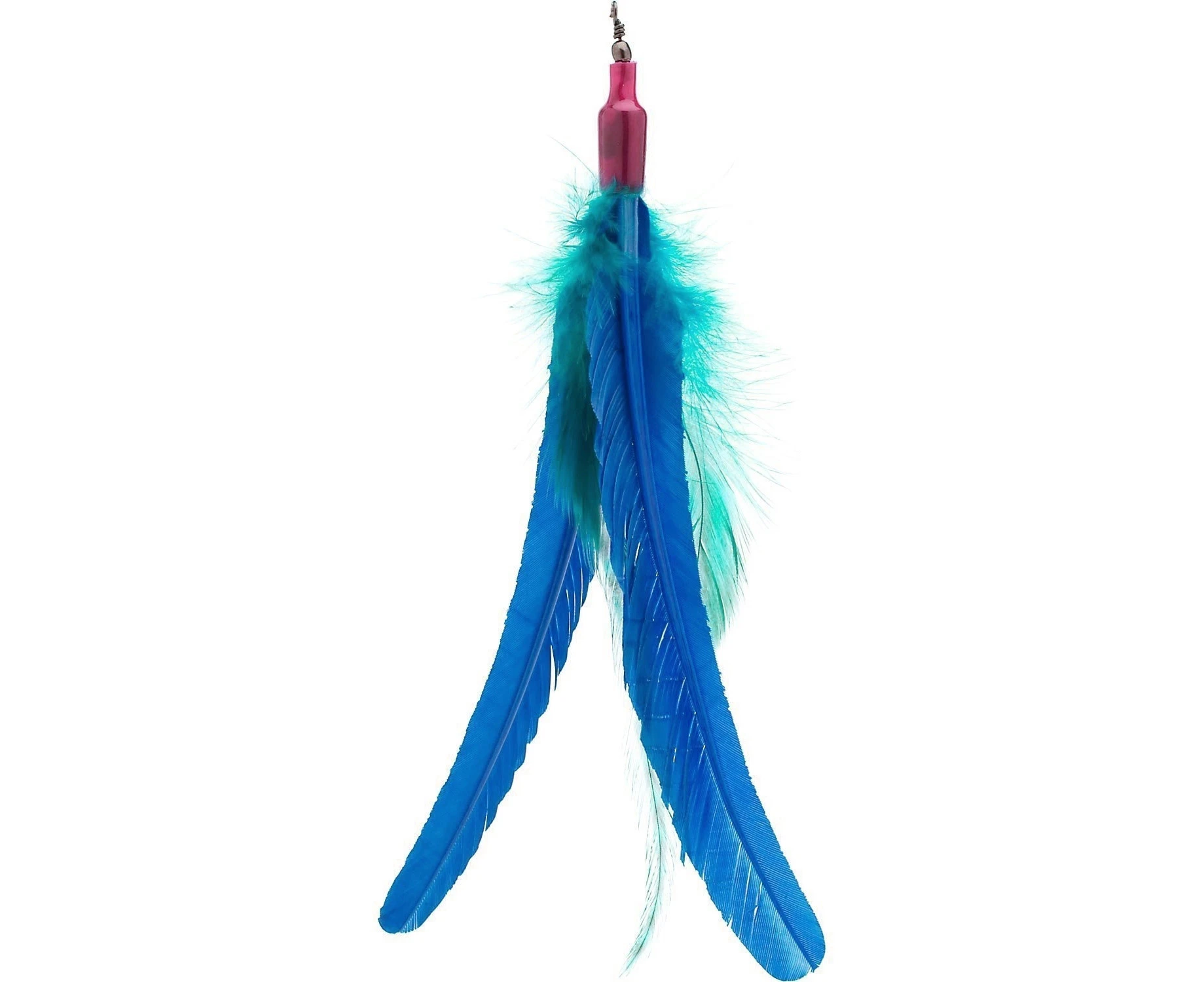 Da Bird Replacement Turkey Feather for the Original Cat Teaser Wand Toy